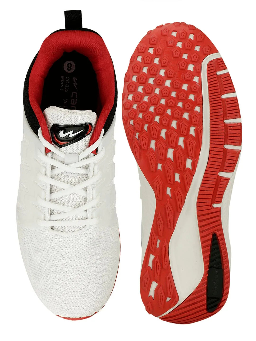 ALIC White Men's Running Shoes