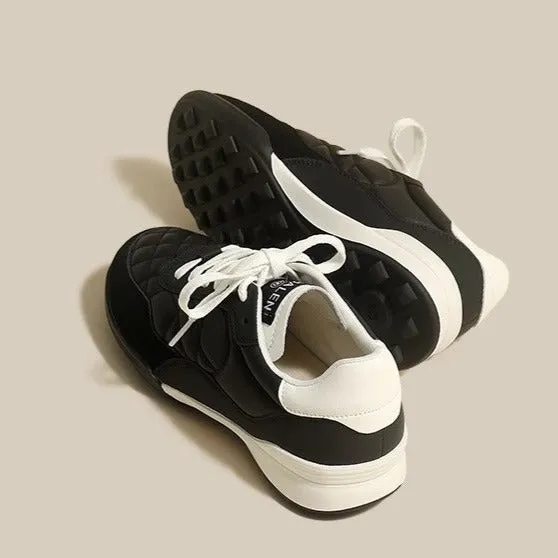 Casual Lingerie Lace-up Sneakers