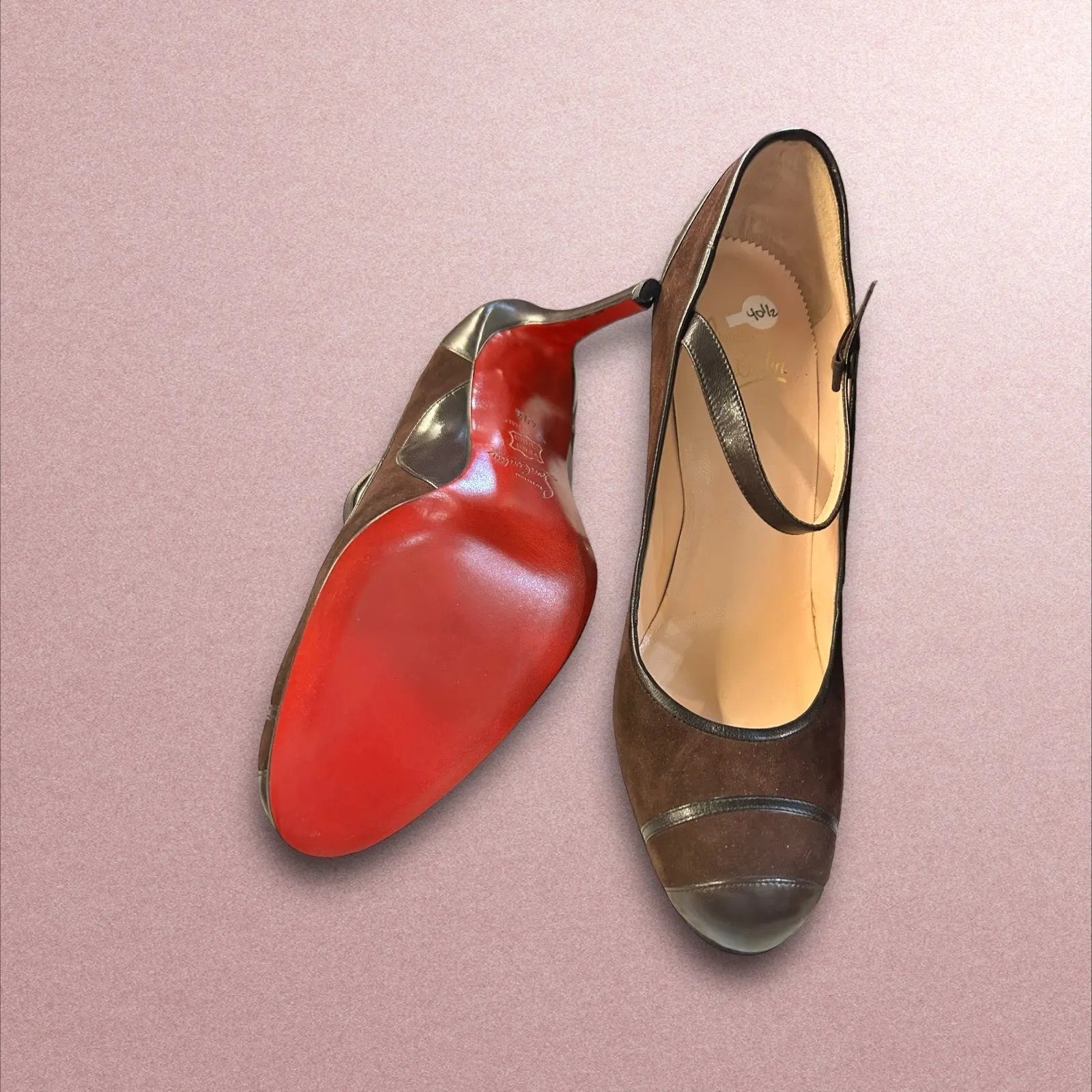 Christian Louboutin Brown Heels