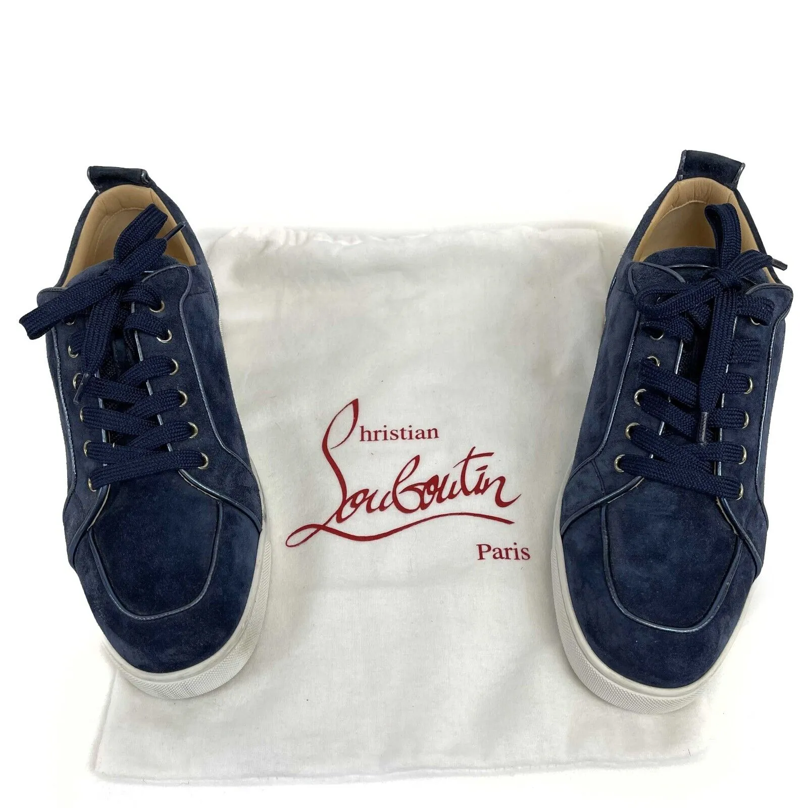 Christian Louboutin - Rantulow Navy Sneakers - 45 US 11/11.5