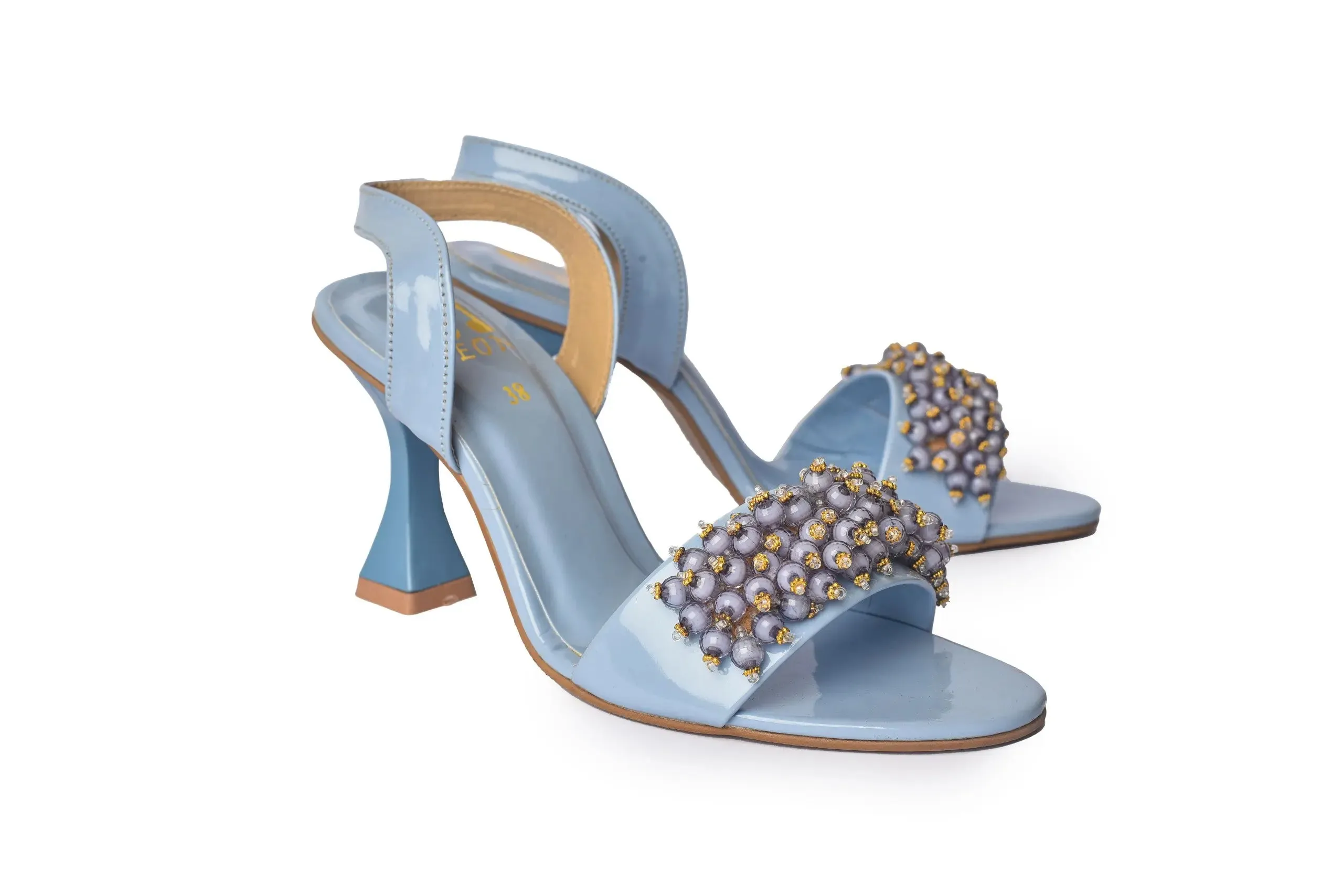 Spool Heel Sandles