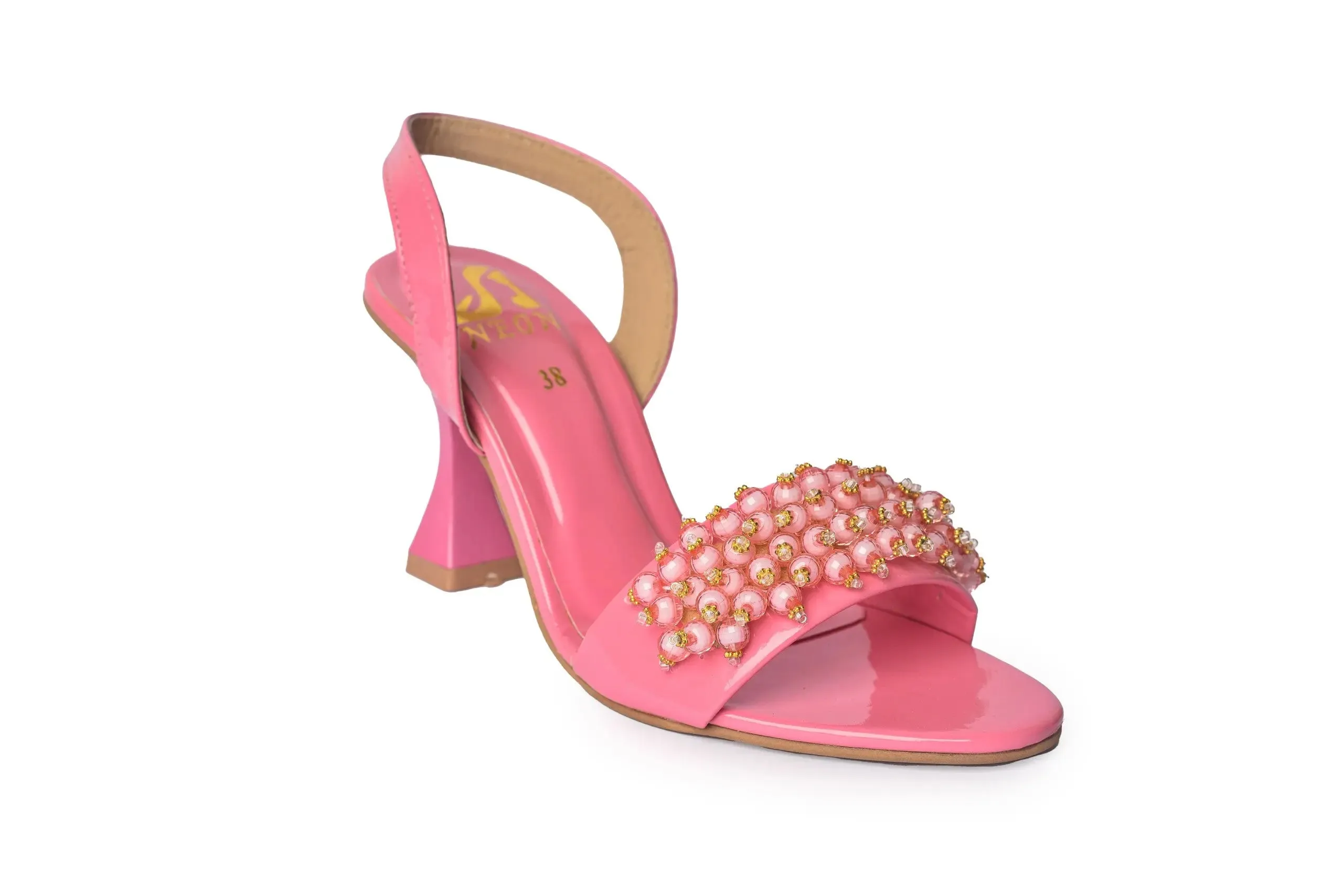 Spool Heel Sandles