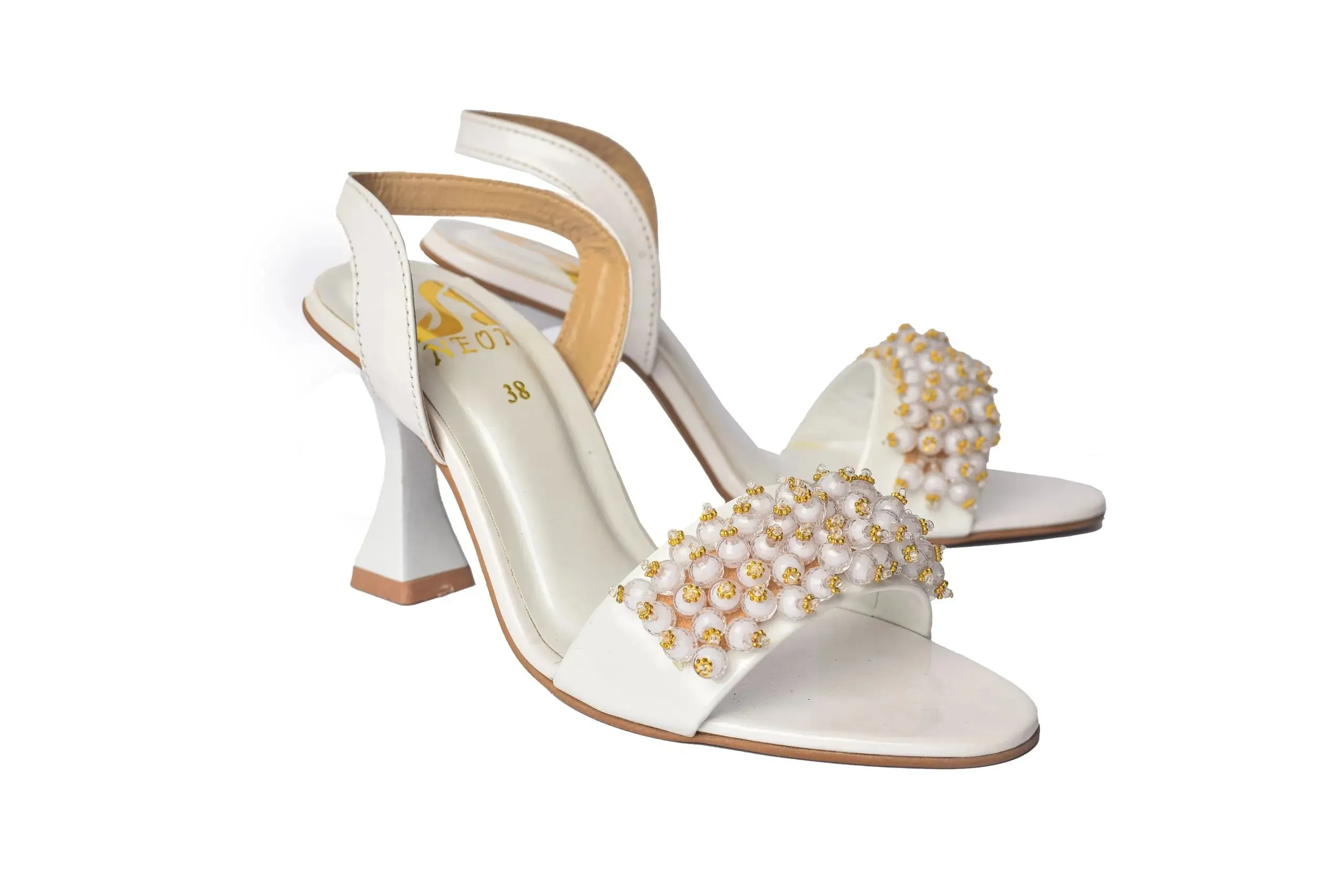 Spool Heel Sandles