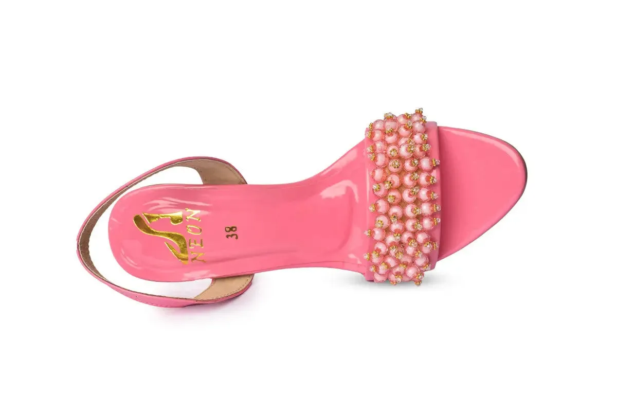Spool Heel Sandles