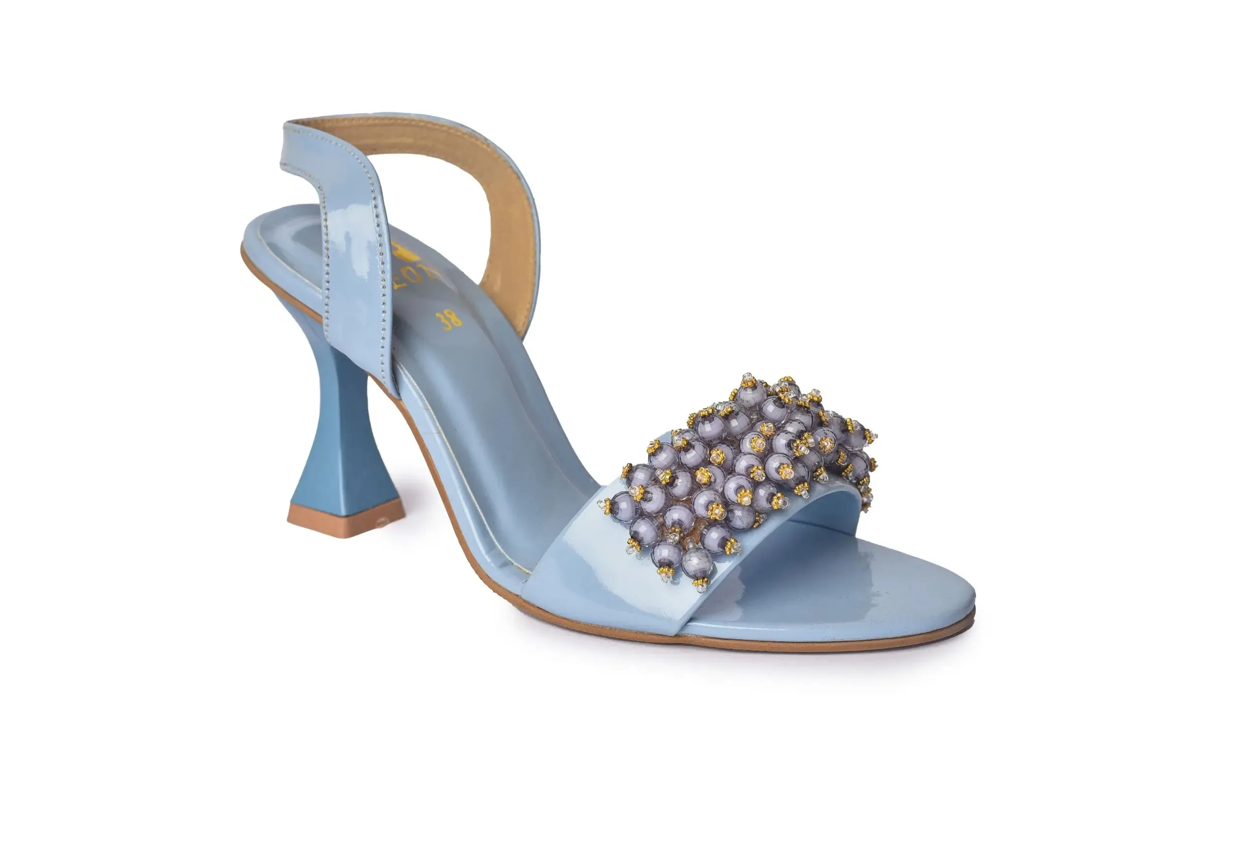 Spool Heel Sandles