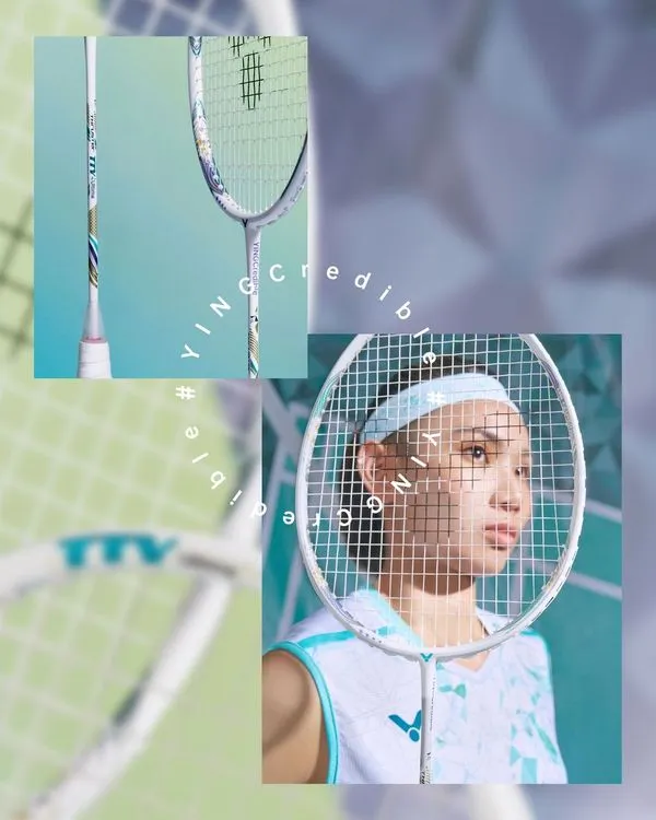 Victor TK-TTY Ultima THRUSTER K Tai Tzu Ying Ultima White Badminton Racket